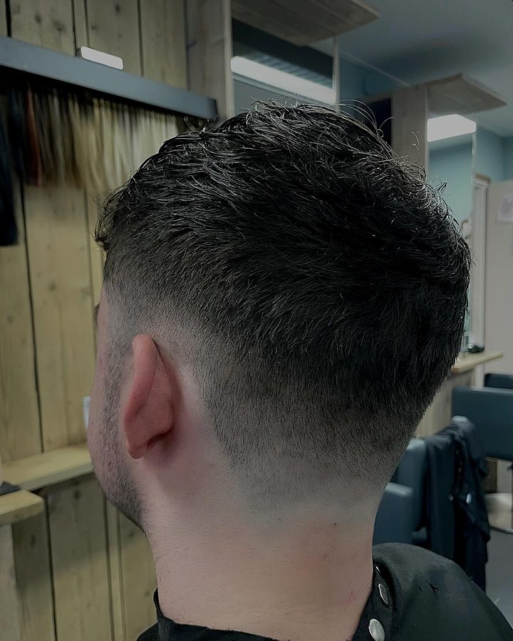 Fade, van achteren gefotografeerd in Barendrecht